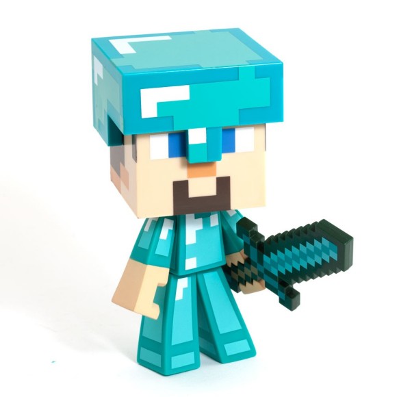 A Large MNinecraft Steve Toy