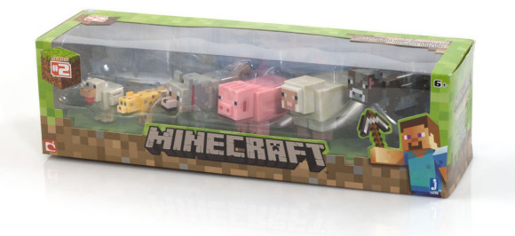 Minecraft Animal Toy Figures