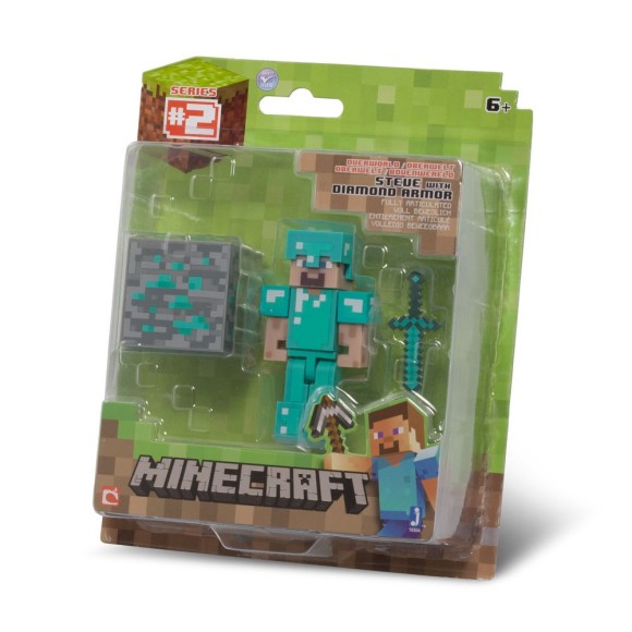 Diamond Steve - Minecraft Figure Gift Idea