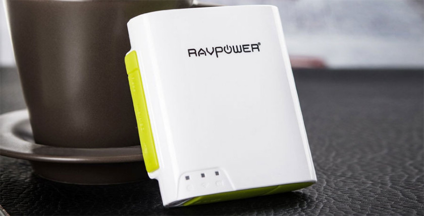 The RavPower File Hub - A Portable WiFi Router, Battery charger and media access device