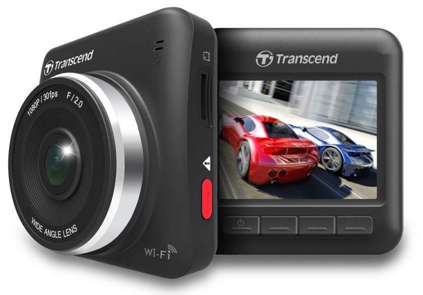 The Transcend DrivePro 200 Dash Cam