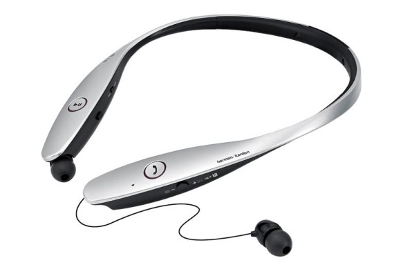 best neckband headphones - The LG TOne HBS 900 bluetooth neckband headphones