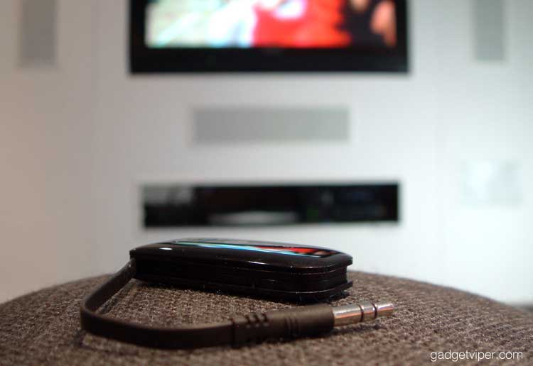 Testing the iClever bluetooth audio transmitter with a TV