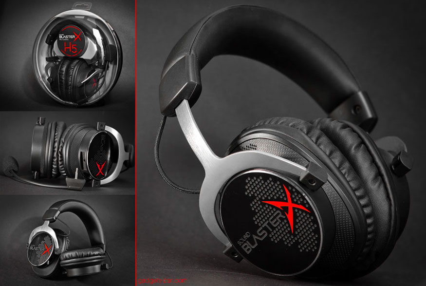 Sound BlasterX H5 headphones - more than a gaming headset