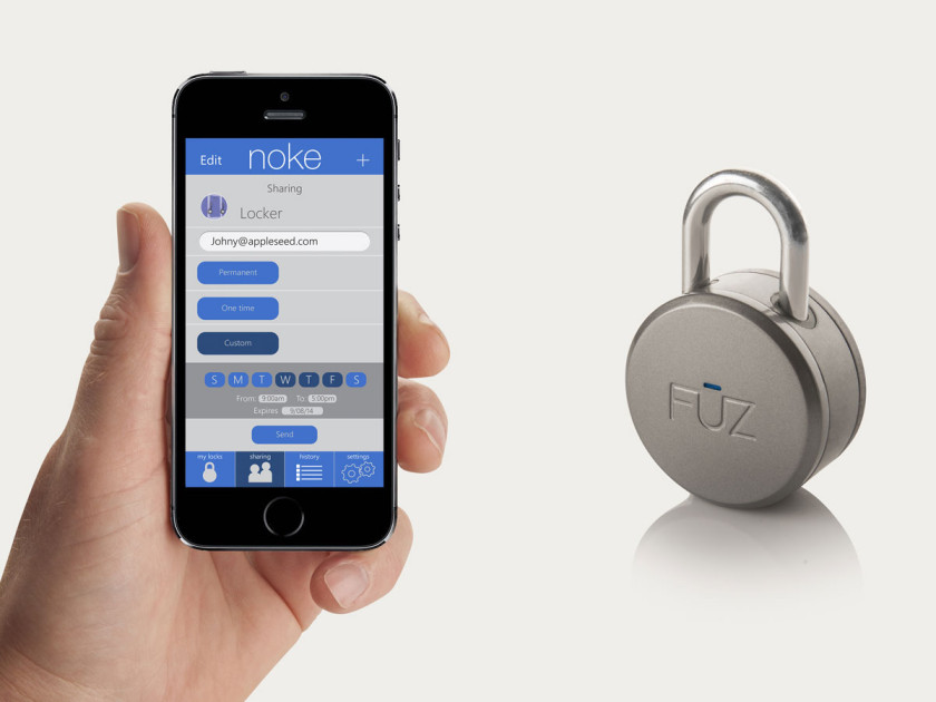 The Noke Wireless Padlock