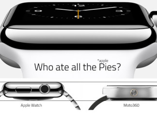 The Rotten Apple Watch – The iWatch Review Thickness comparisson between the Apple Watch and the Moto 360