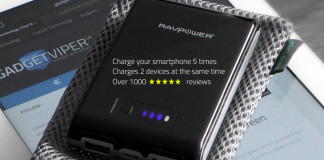 RAVPower Portable Phone Charger Reviews RAVpower Portable phone charger - charges your iPhone over 5 times