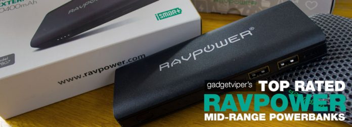 The best 10,000mAH RAVPower Portable Phone Chargers