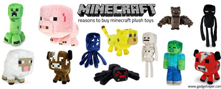 Minecraft Plush Toys – Stuffed animals and Plushies for kids Reasons to buy Minecraft Plush Toys for minecraft obsessed kids