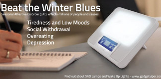 Fight Seasonal Affective Disorder with a Lumie Zest SAD light Beat the Winter Blues by using light therapy from a SAD lamp