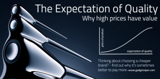 The Expectation of Quality – Why high prices have a value. The Expectation of Quality - Why it's sometimes better to pay more for a product