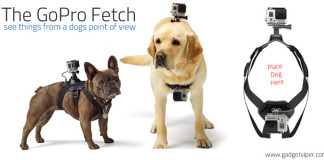 GoPro Fetch – A GoPro Dog Mount camera harness The GoPro Fetch camera mount for dogs