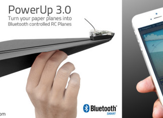 PowerUp 3.0 – How to make paper airplanes into RC planes The PowerUP gadget that turns regular paper airplanes into rc controlled planes