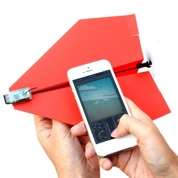 The PowerUp 3.0 can turn your paper airplanes into RC planes