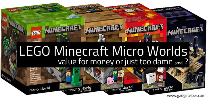 LEGO Minecraft Sets - Micro World Review