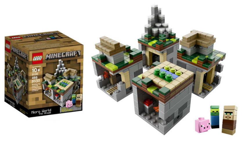 Lego Minecraft Sets - The Village - 21105