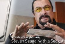 Seagate Seven Portable Hard Drive – Vanity Rant The Seagate Seven - The Worlds thinnest portable hard drive modelled by Steven Seagal