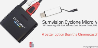 Sumvision Cyclone Micro 4 Multimedia Player Review The Sumvision Cyclone Micro 4 Multimedia Player with Wifi streaming, Mirorcast