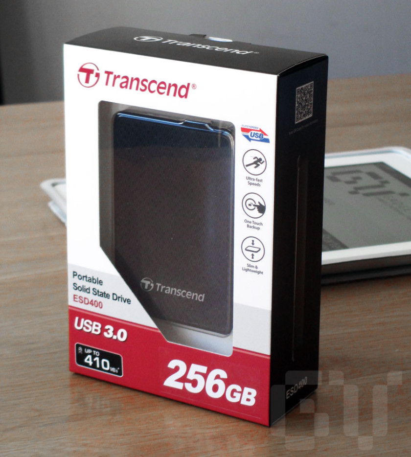 Transcend ESD400 externa SSD - unboxing