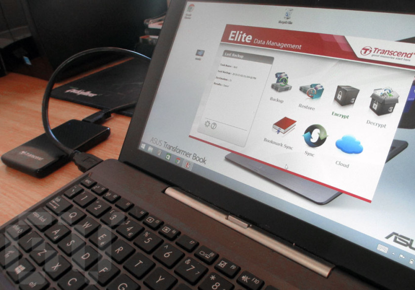 Transcend Elite Data Management software