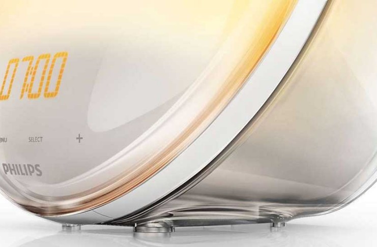 Dawn simulator alarm clock – Philips HF3520 The Philips HF3250 dawn simulator alaram clock and wake up light