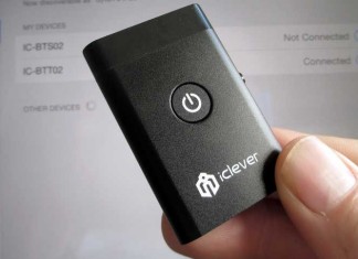 iClever Bluetooth Audio Receiver and Bluetooth Transmitter Review The iClever bluetooth transmitter and receiver 2 in 1 bluetooth audio device