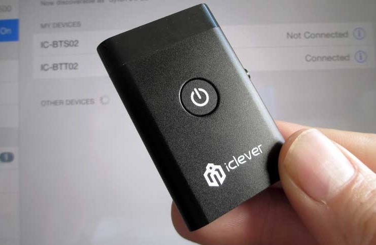 iClever Bluetooth Audio Receiver and Bluetooth Transmitter Review The iClever bluetooth transmitter and receiver 2 in 1 bluetooth audio device