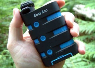 EasyAcc waterproof power bank review A review of the EasyAcc Waterproof Power Bank - An awesome hiking gadget