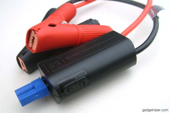 The jump leads supplie with the AnyPro car battery jump starter
