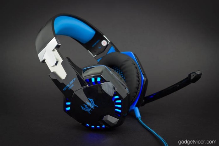 The design and build quality of the Kotion Each G2000 gaming headset