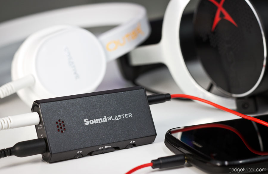 creative sound blaster e1 portable headphone amplifier