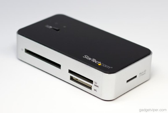 The StarTech FCREADU3HC multi media memory card reader with fast charging and 3.0 USB ports