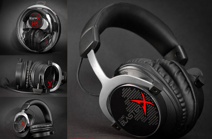 Creative Sound BlasterX H5 headset review The Creative Sound BlasterX H5 gaming headset review