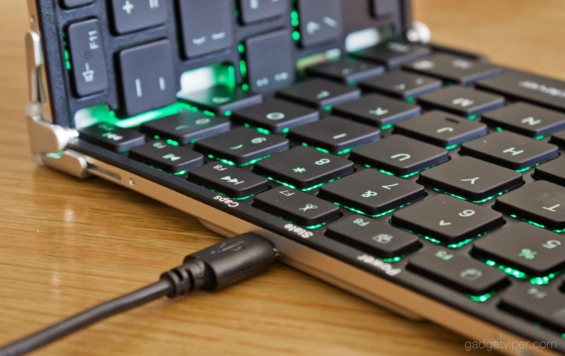 foldable backlit keyboard