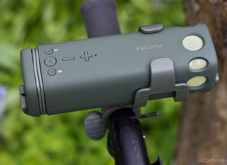 PURIDEA i2 bluetooth bike speaker with integrated power bank and torch A review of the PURIDEA i2 bluetooth bike speaker