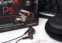 Sound BlasterX P5 gaming earbuds for PC, Mac, PS4 and Xbox ONE A review of the Creative Sound BlasterX P5 gaming earbuds