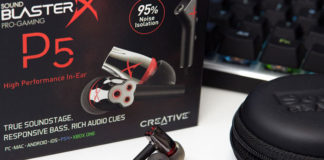 Sound BlasterX P5 gaming earbuds for PC, Mac, PS4 and Xbox ONE A review of the Creative Sound BlasterX P5 gaming earbuds