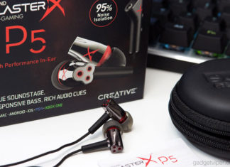 Sound BlasterX P5 gaming earbuds for PC, Mac, PS4 and Xbox ONE A review of the Creative Sound BlasterX P5 gaming earbuds