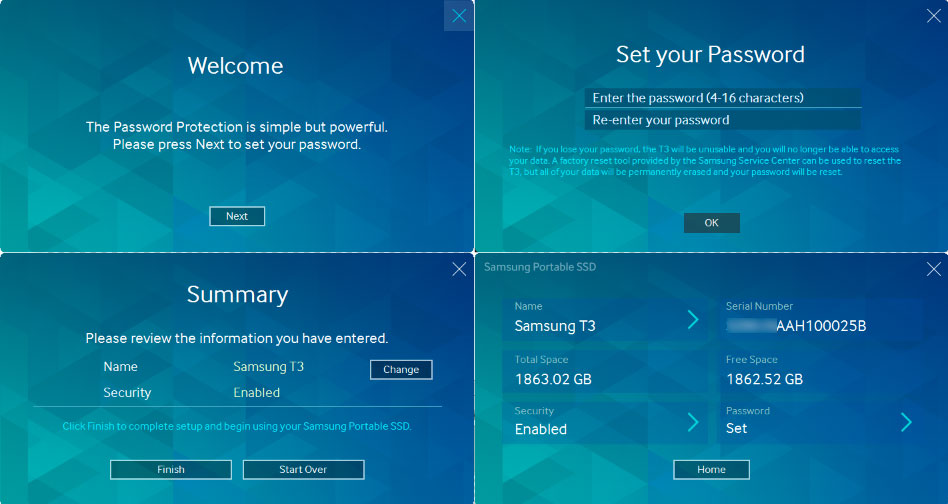 Samsung ssd программа. Samsung Portable SSD software что это. Приложение Samsung SSD. Samsung SSD Setup password. Samsung SSD Set password.