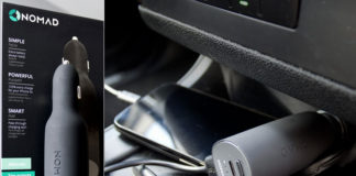 Nomad Roadtrip Review – USB car charger and portable power bank The Nomad Roadtrip review - A Type A and Type C USB car charger with an intergrated 3000mAh portable power bank