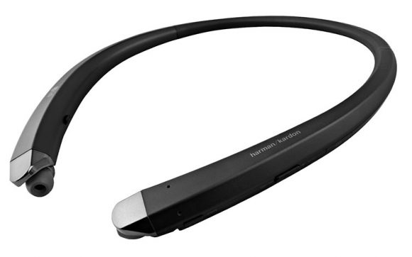 The LG-Tone 910 Neckband headphones - around the neck style bluetooth headphones