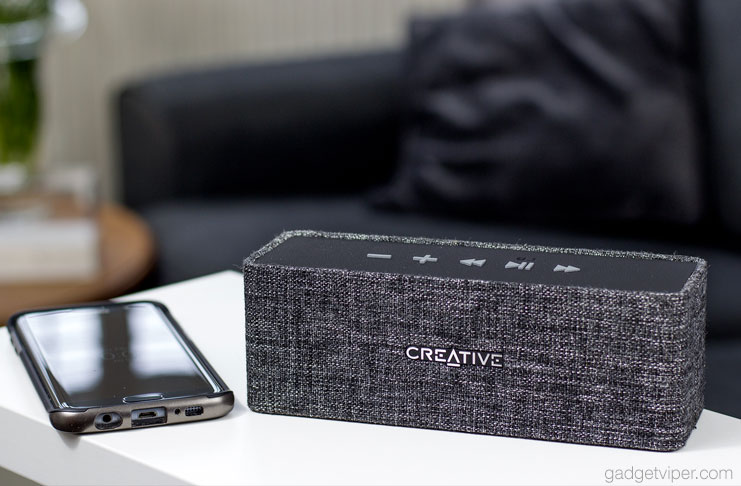 Creative nuno micro store bluetooth wireless speaker