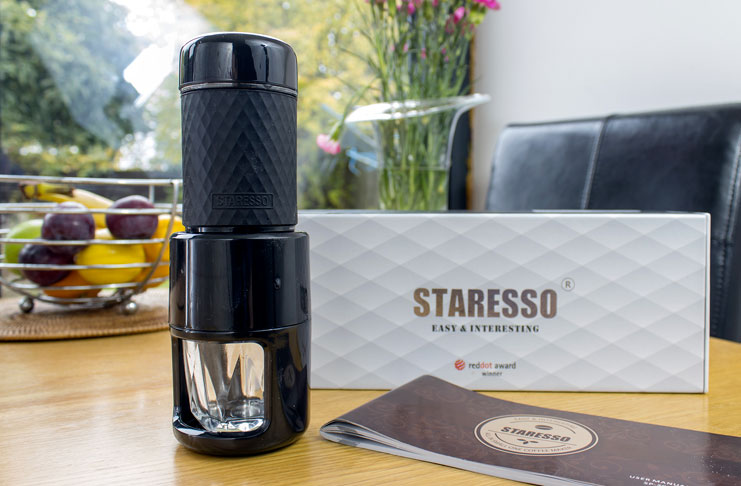Staresso Coffee Maker with Espresso, Cappuccino, Quick Cold Brew All in One 
