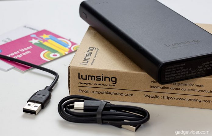 The Lumsing Glory P2 plus Power Bank Design and Build Quality