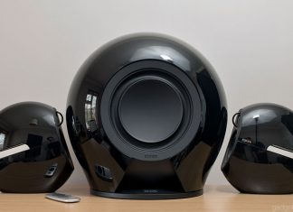 Edifier e235 Review – Luna E – Award Winning THX certified 2.1 Speakers The Black version of the Edifier e235 Luna E speaker system