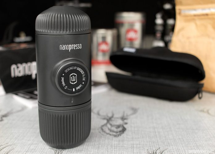 The design and build quality of the Nanopresso portable espresso machine