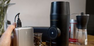 Pressopump Review – USB powered portable espresso coffee machine A review of the Pressopump a portable espresso machine powered by a USB pump