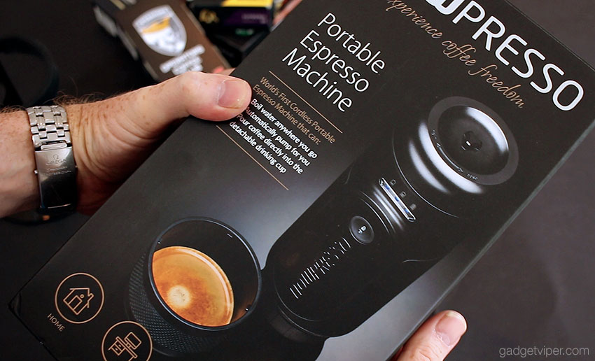 Outin Nano | Portable Electric Espresso Maker | Travel Coffee Machine