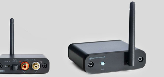 The B1 Bluetooth music receiver with the latest Bluetooth 5.0 and apt-X HD and Low Latency