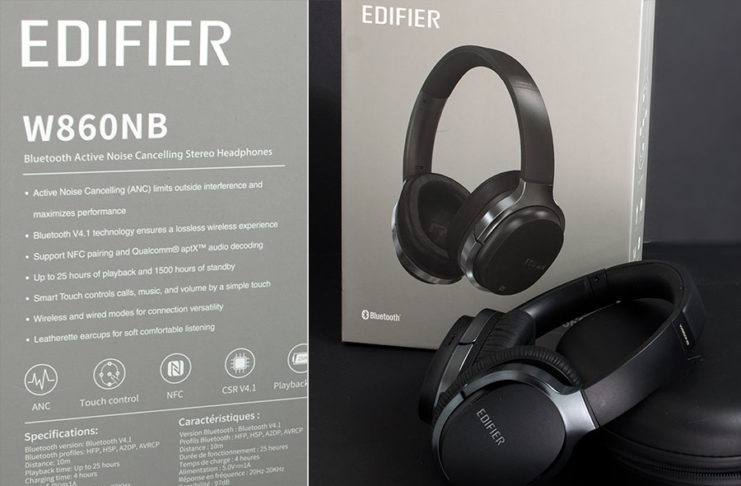 Edifier W860NB Review, Affordable High-End ANC Bluetooth Headphones Edifier w860nb review - Over the ear active noise cancelling Bluetooth headphones
